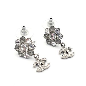 Chanel CC Drop Earrings